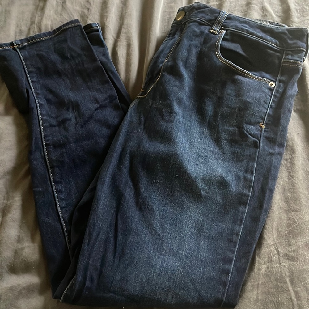 Hi rise skinny jeans AE